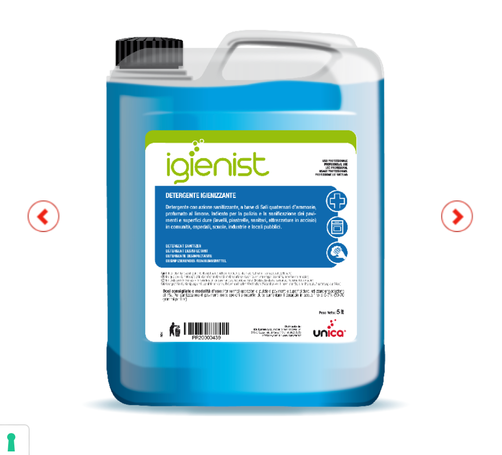 Igienist igienizzante 5lt Pz 1
