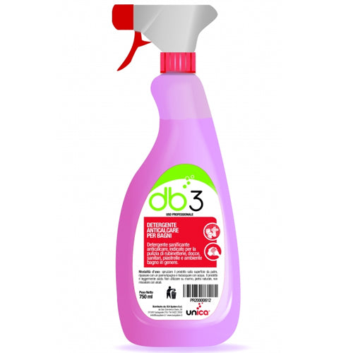 DB 3 Detergente Super profumato 750ml  Conf 6 Pz.